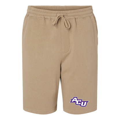 Men's Abilene Christian Wildcats   Independent Trading Co Midweight Fleece Shorts