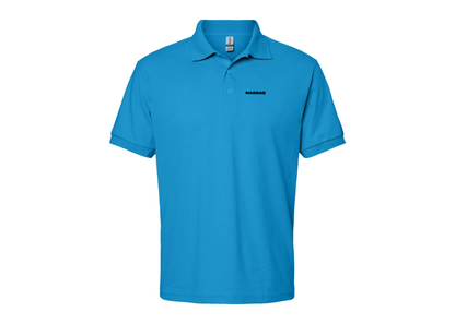 Men's Nasdaq Logo Gildan Dry Blend Jersey Polo