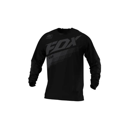 Men's Long Sleeve Motocross Jerseys with Breathable Fabric and Bold Graphic Prints for Off-Road Racing and Outdoor Sports