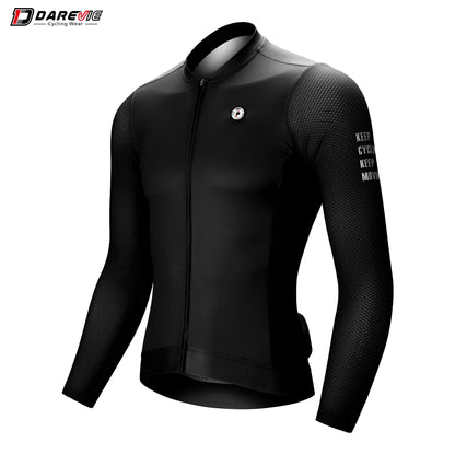 Men's and Women's Cycling Jerseys with Short and Long Sleeves, Featuring Full Zipper, Breathable Fabric, and Moisture-Wicking Technology for All-Season Performance and Comfort