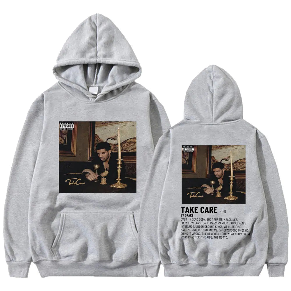 Men's Drake Music Album Take Care Pullover Hoodie