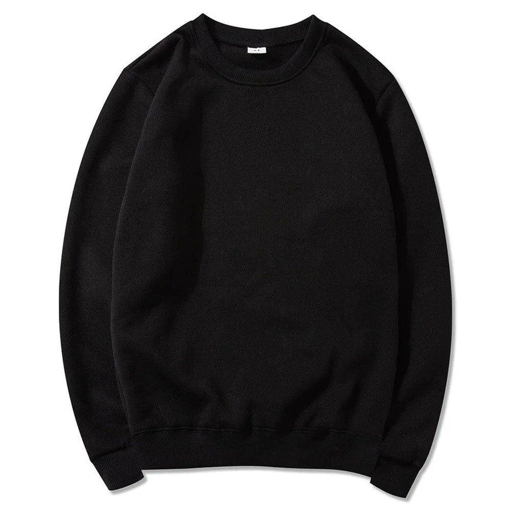 Classic Crewneck Sweatshirt for Men and Women, Perfect for Casual Wear and Layering, Available in Multiple Sizes