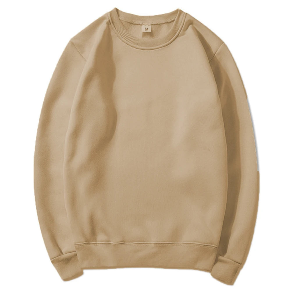 Classic Crewneck Sweatshirt for Men and Women, Perfect for Casual Wear and Layering, Available in Multiple Sizes