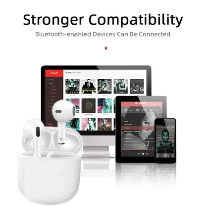 Wireless Bluetooth Earbuds PRO4 with Charging Case and Touch Control