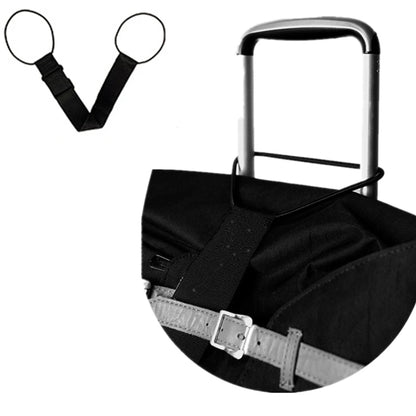 Adjustable Travel Bag Strap for Securing Additional Luggage, Versatile Suitcase Attachment Belt for Convenient Carry-On Organization, Strong and Durable Design for Efficient Travel Management