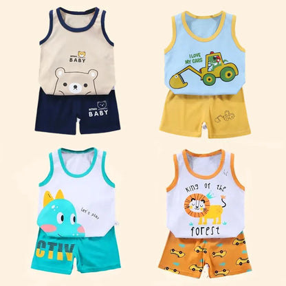 Comfortable Baby Boy and Girl Summer Wear