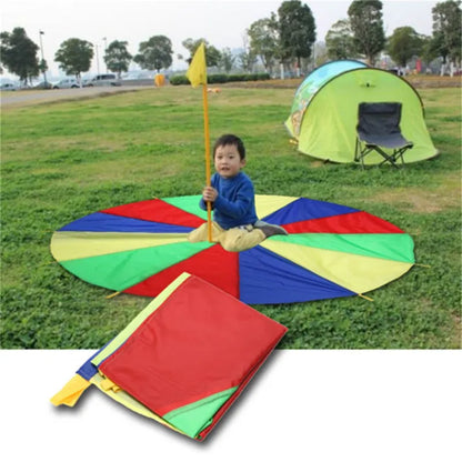 Large Play Parachute for Kids' Group Activities and Team Building Games