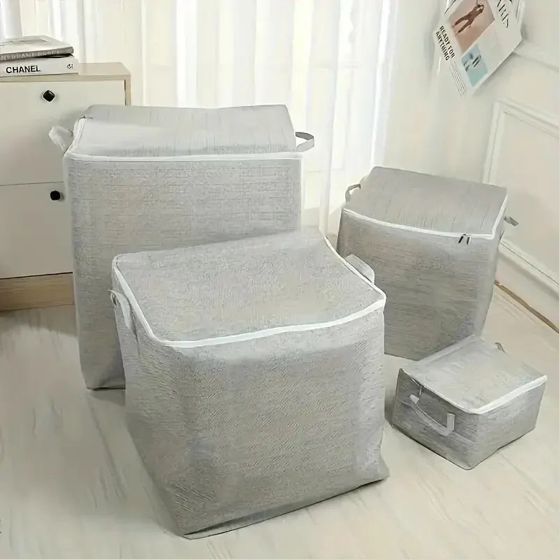 Large Capacity Foldable Laundry Hampers with Lids, Lightweight and Durable Clothes Storage Bins, Perfect for Home Organization and Space Saving