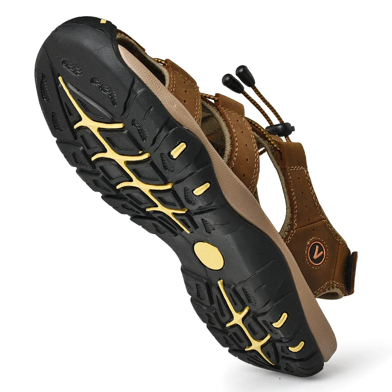 Outdoor Adventure Sandals with Adjustable Straps and Durable Non-Slip Sole for Maximum Comfort and Stability