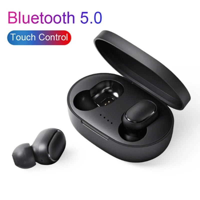 A6Lite Wireless Bluetooth 5.1 Earbuds with IP4 Waterproof Rating, HD Voice Quality, and Portable Charging Case, Ideal for Seamless Connectivity and High-Definition Audio