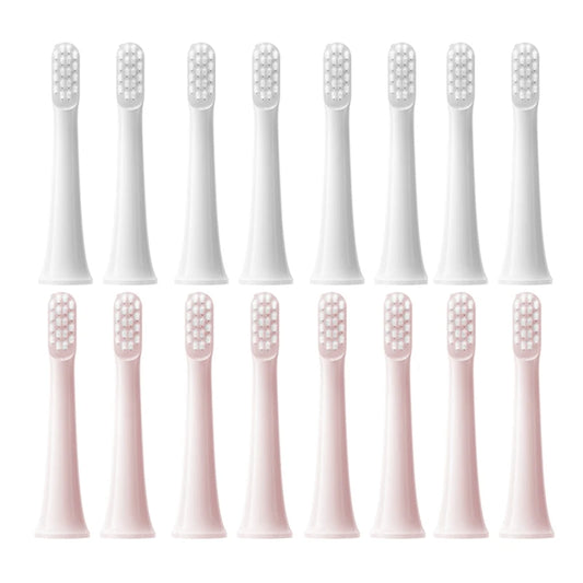 Pack of 14 Replacement Toothbrush Heads with Soft Bristles for Gentle and Effective Cleaning, Compatible with Electric Toothbrushes