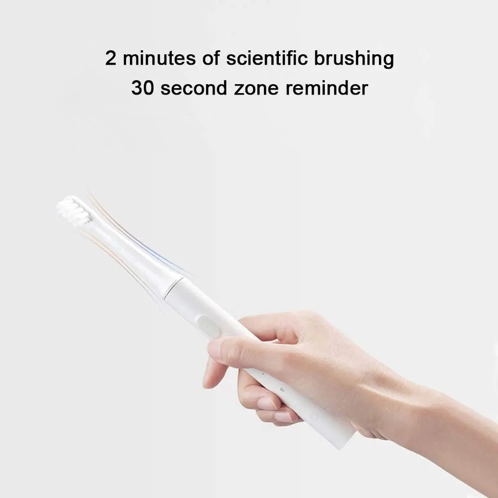 Xiaomi Electric Toothbrush with Two-Speed Cleaning Mode, Long Battery Life, Waterproof Design, and Replacement Heads for Effective Oral Hygiene