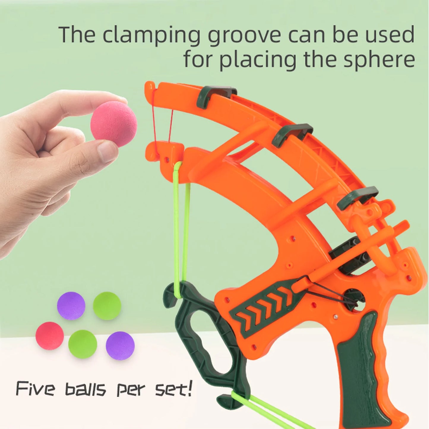 Foam Ball Blaster Set with Target Practice for Kids, Includes Soft Balls and Easy-to-Use Launcher for Safe Indoor and Outdoor Play