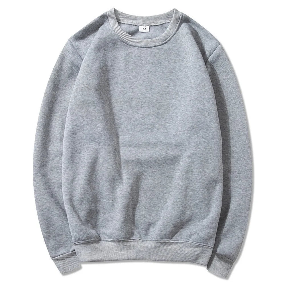 Classic Crewneck Sweatshirt for Men and Women, Perfect for Casual Wear and Layering, Available in Multiple Sizes