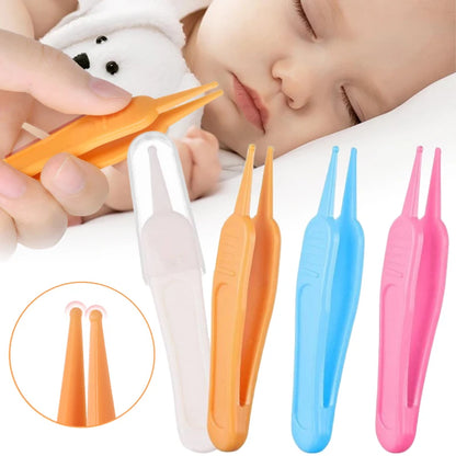 Safe and Gentle Baby Tweezers for Precise Ear and Nose Cleaning