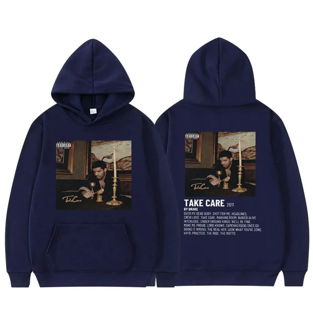 Men's Drake Music Album Take Care Pullover Hoodie