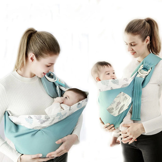 Comfortable Baby Sling Carrier for Hands-Free Nursing and Bonding