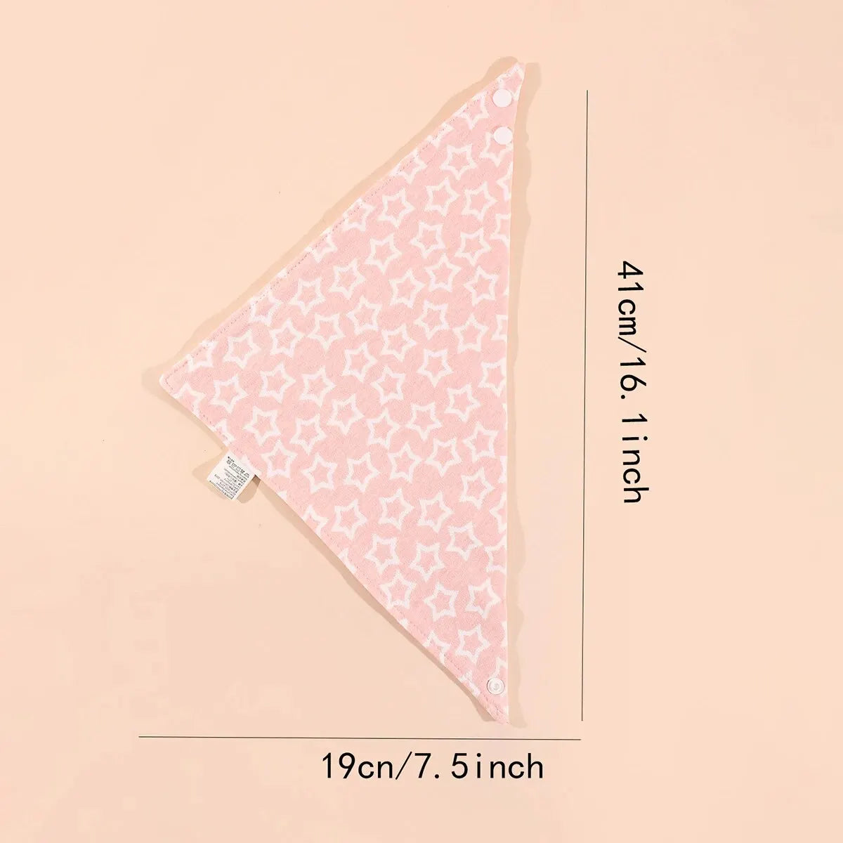 Baby Bandana Bibs with Cute Patterns and Soft, Absorbent Material for Drool and Feeding Protection