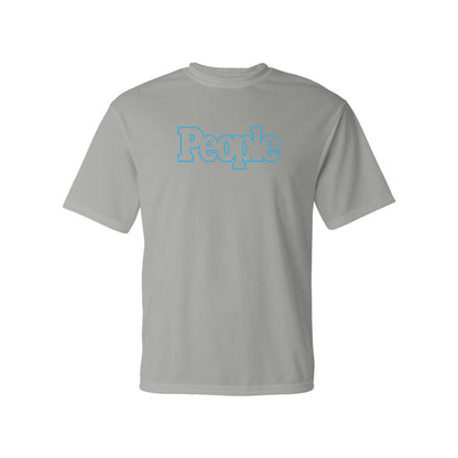 Men's People Magazine Logo Polyester T-Shirt