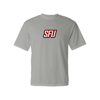 Men's Saint Francis Red Flash Logo Polyester T-Shirt