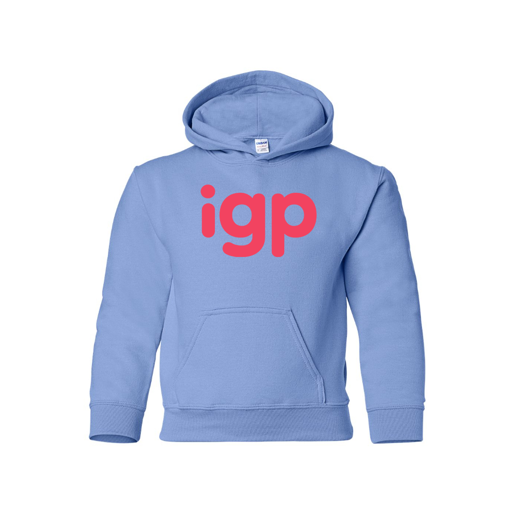 Youth Indian Gifts Portal Logo  Pullover Hoodie