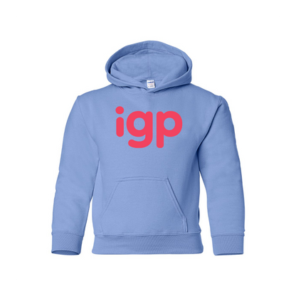 Youth Indian Gifts Portal Logo  Pullover Hoodie