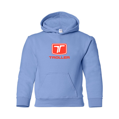 Youth Troller Logo Pullover Hoodie