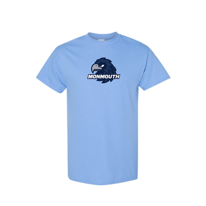 Men's Monmouth Hawks Logo Cotton T-Shirt
