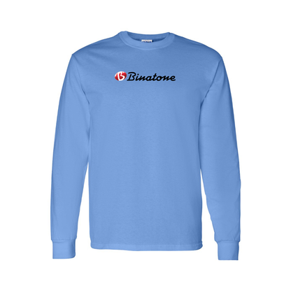 Youth Binatone Logo Cotton Long Sleeve T-Shirt