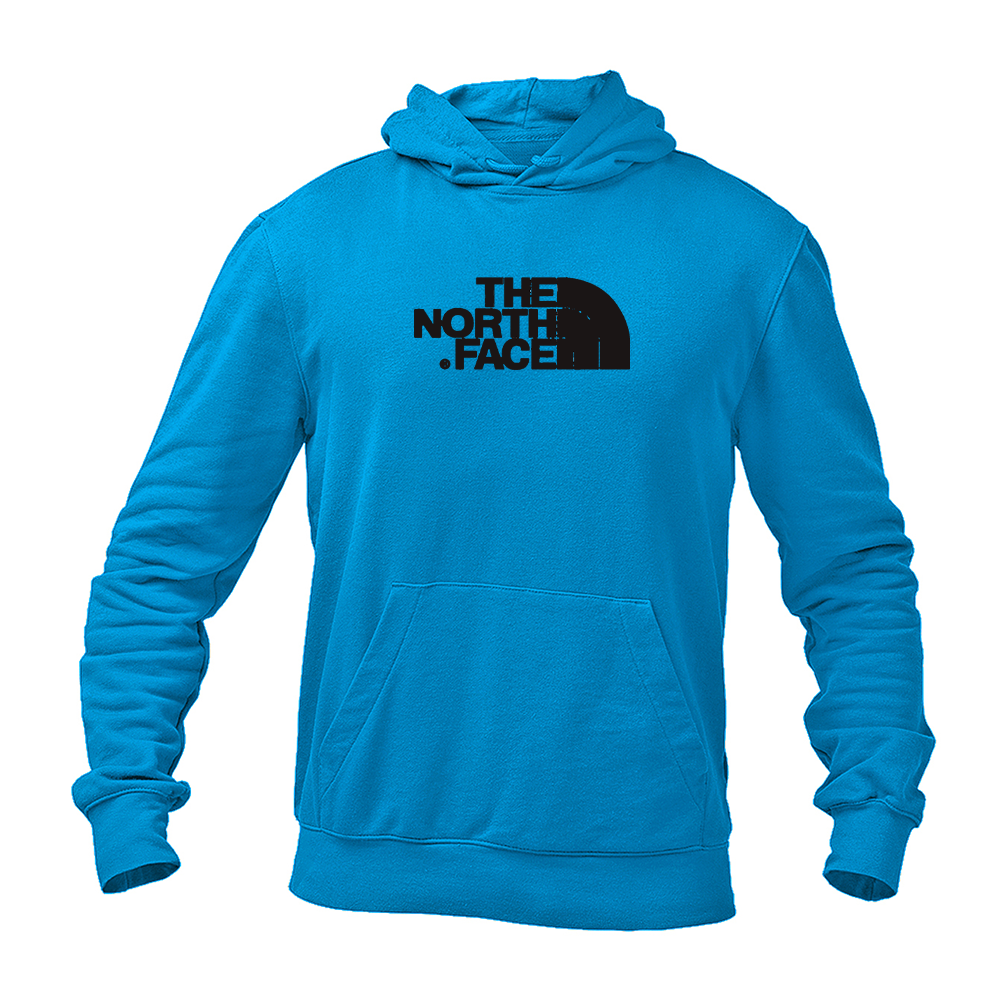 Men's The North Face Black Logo white Pullover Hoodie