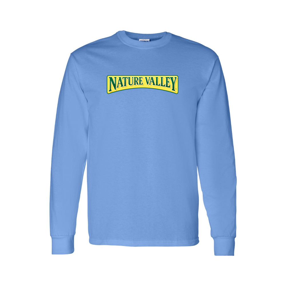 Youth Nature Valley Logo Cotton Long Sleeve T-Shirt