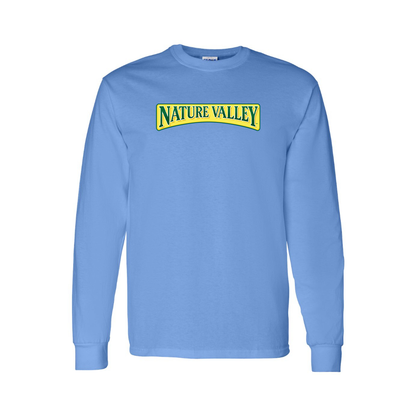 Men's Nature Valley Logo Long Sleeve T-Shirt