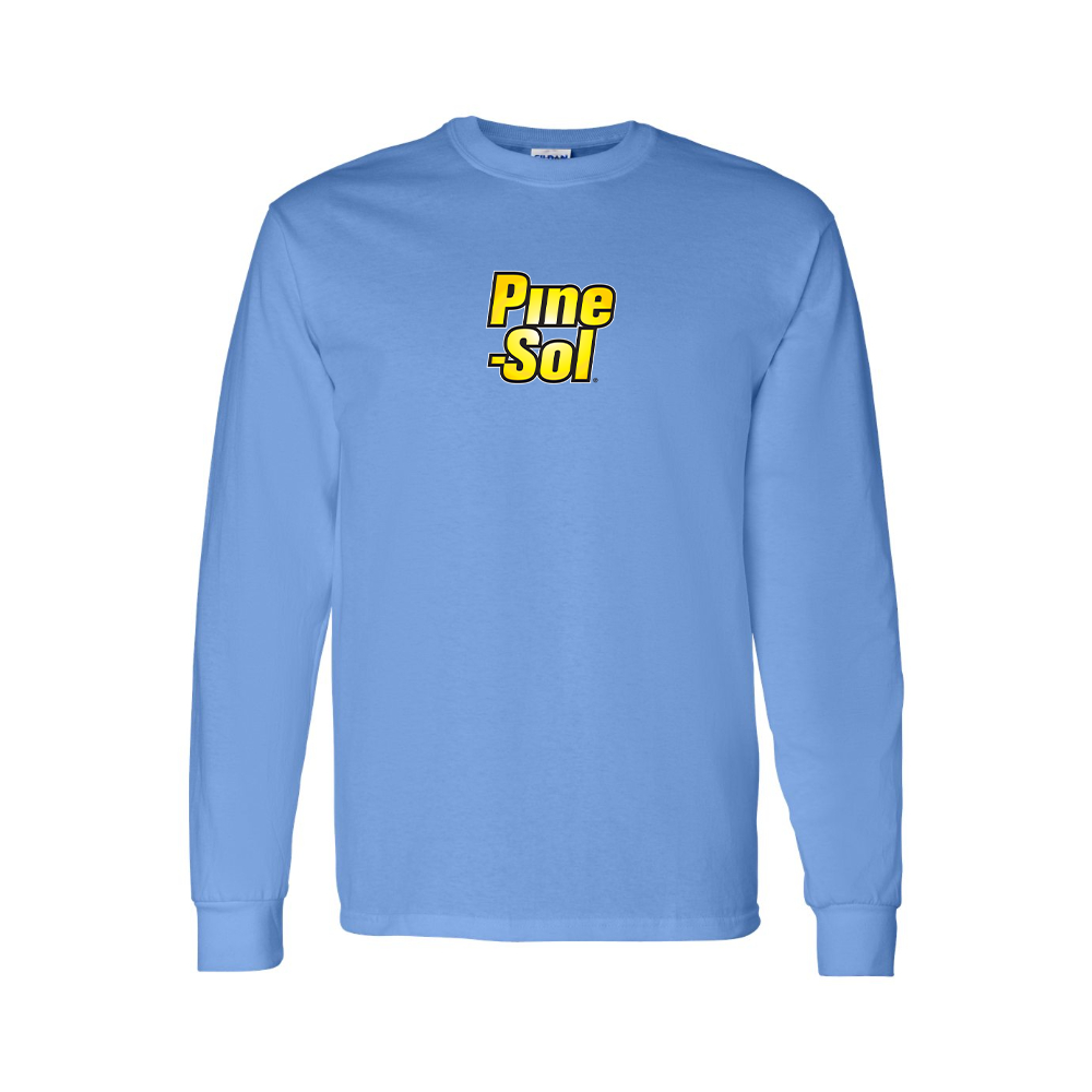 Youth Pine Sol Logo Cotton Long Sleeve T-Shirt