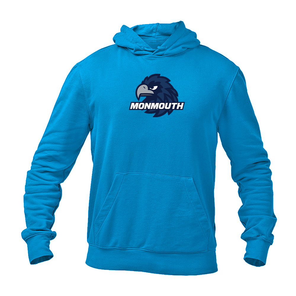 Men's Monmouth Hawks Logo Pullover Hoodie