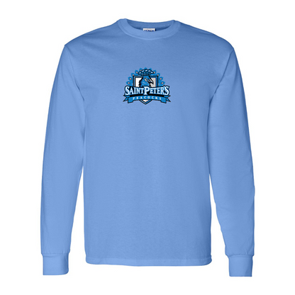 Men's Saint Peters Peacocks Logo Long Sleeve T-Shirt