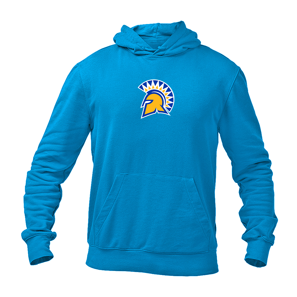 Men's San Jose State Spartans Logo Gildan  Heavy Blend Hooded Sweatshirt