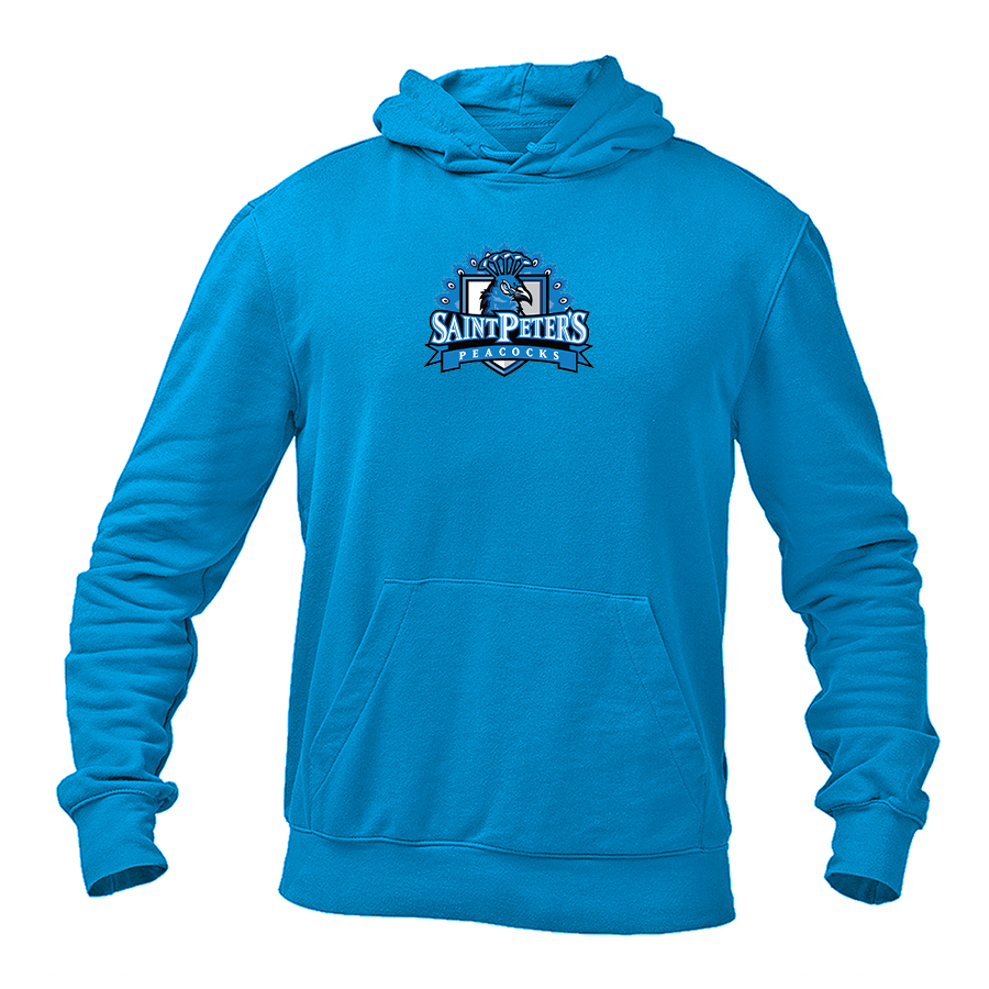 Men's Saint Peters Peacocks Logo Pullover Hoodie
