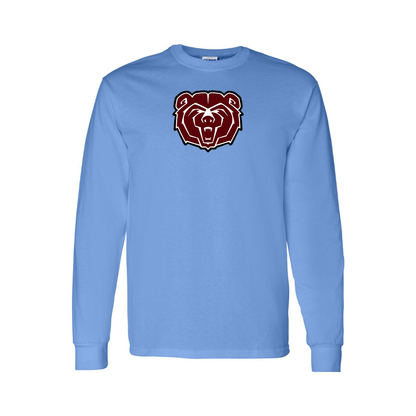 Youth Missouri State Bears Logo Cotton Long Sleeve T-Shirt