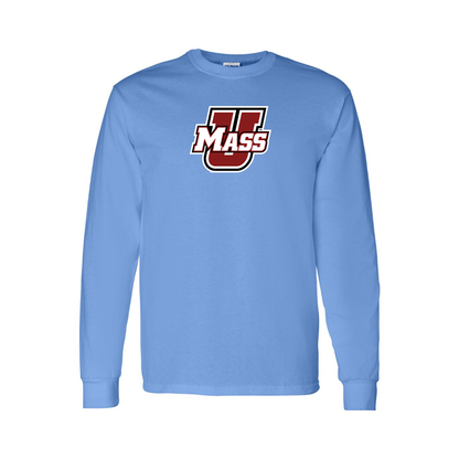 Men's Massachusetts Minutemen Logo Long Sleeve T-Shirt