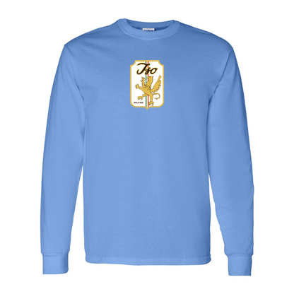 Men's  Iso Logo Cotton Long Sleeve T-Shirt