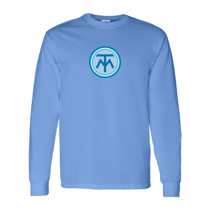 Youth Turcat Mery Logo Cotton Long Sleeve T-Shirt