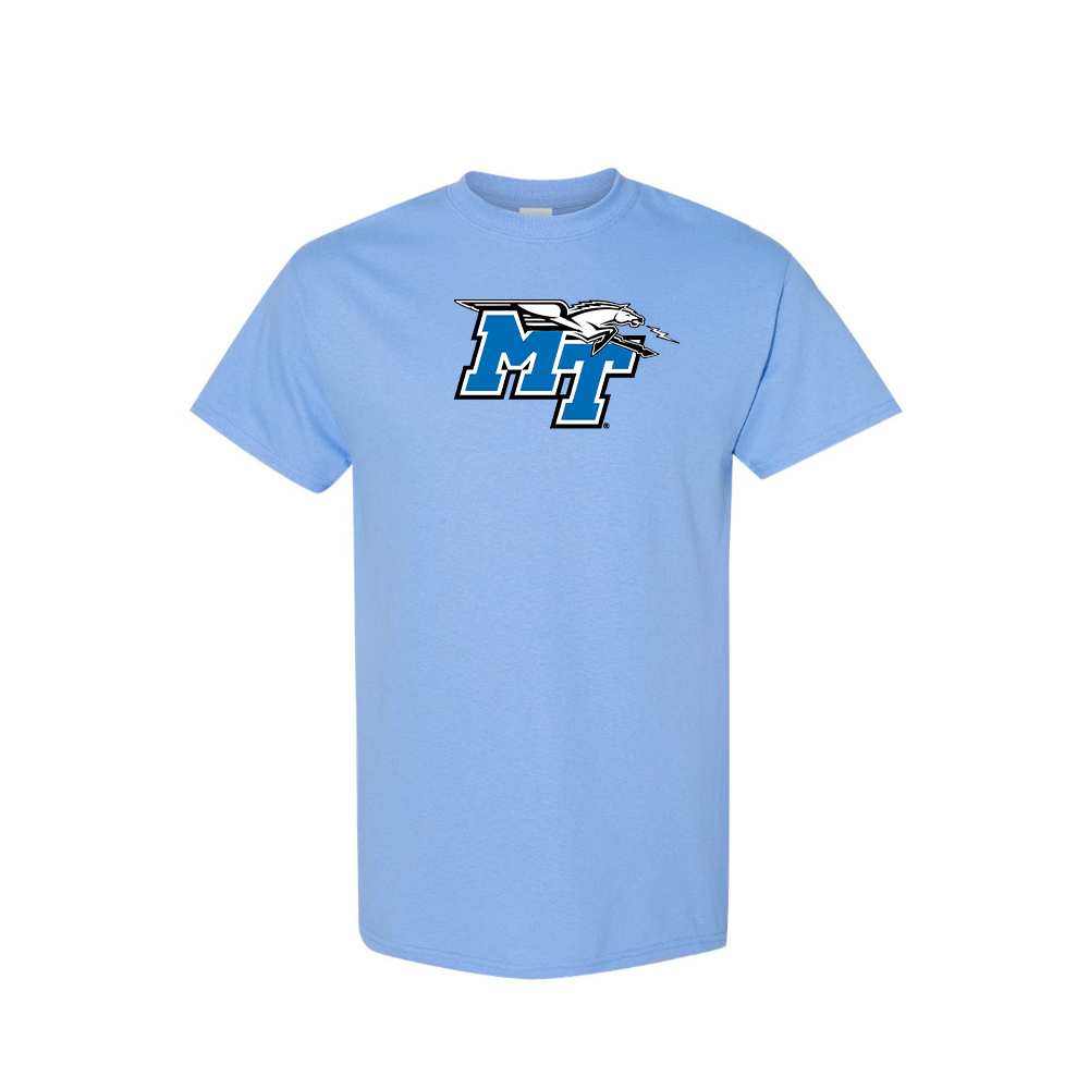 Men's Middle Tennessee Blue Raiders LogoCotton T-Shirt
