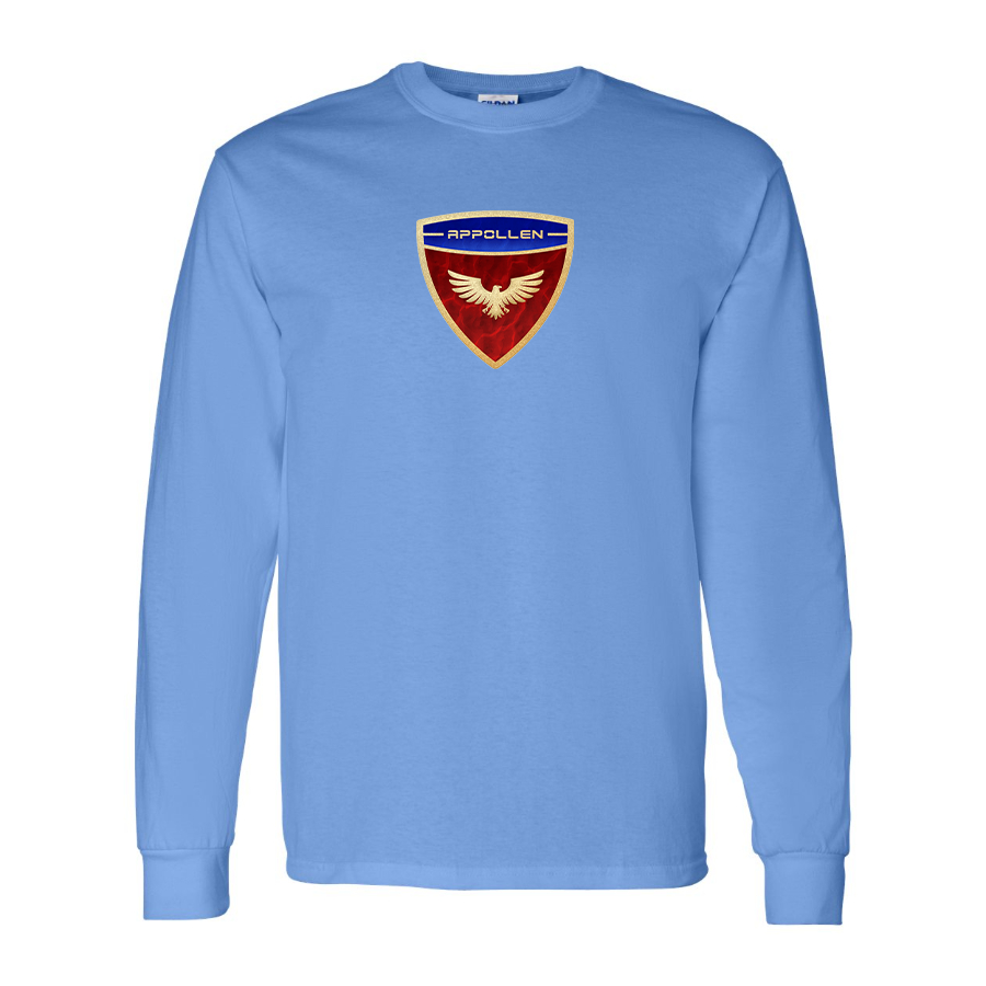 Men's Appollen Logo Cotton Long Sleeve T-Shirt