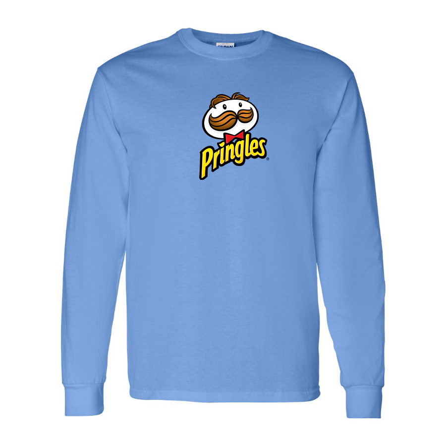 Youth Pringles Logo Cotton Long Sleeve T-Shirt