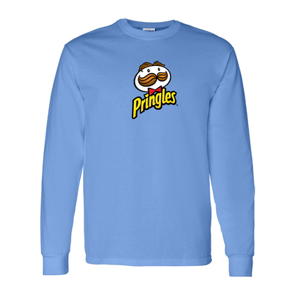 Youth Pringles Logo Cotton Long Sleeve T-Shirt