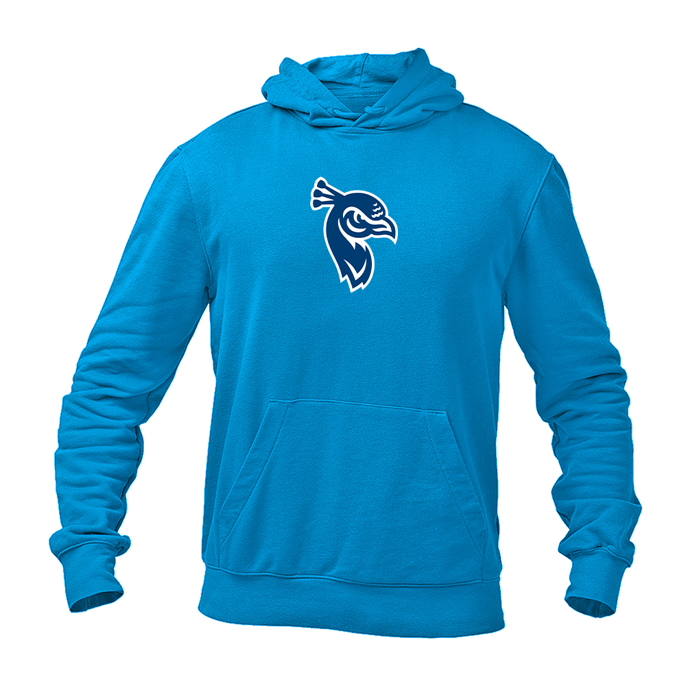 Men's Saint Peters Peacocks Logo Gildan  Heavy Blend Hooded Sweatshirt