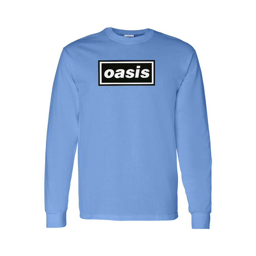 Youth Oasis Logo Cotton Long Sleeve T-Shirt