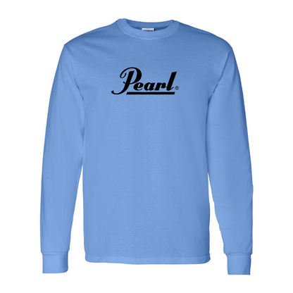 Youth Pearl Logo Cotton Long Sleeve T-Shirt