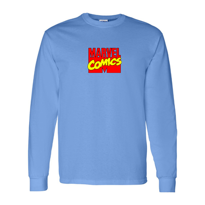 Youth Marvel Comics Logo Cotton Long Sleeve T-Shirt