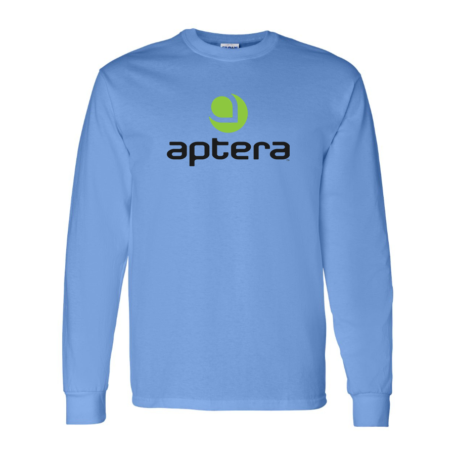 Men's  Aptera Motors Logo Cotton Long Sleeve T-Shirt
